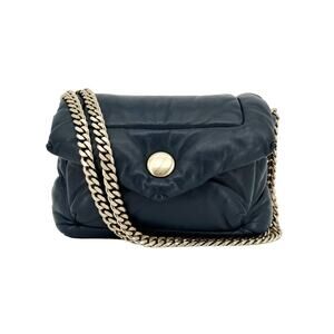 Proenza Schouler Black Crossbody Bag with Gold Chain